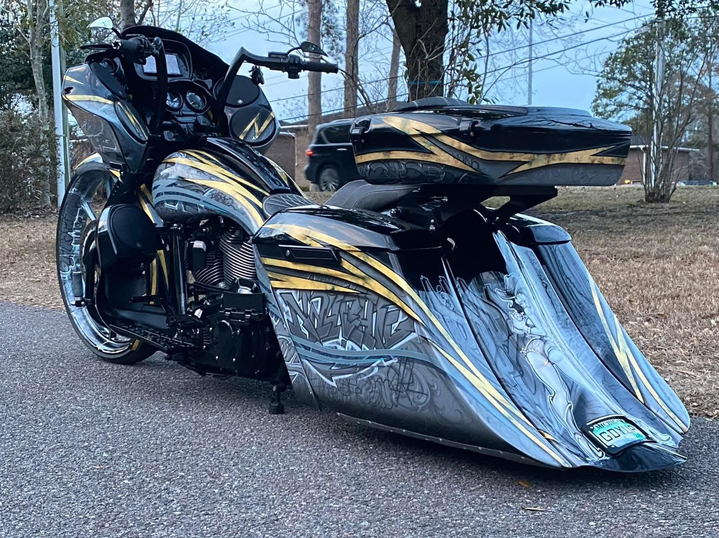 BUCK526 カスタム　リミテッドエディション 8” Dovetail Rear Fender – Camtech Custom Baggers